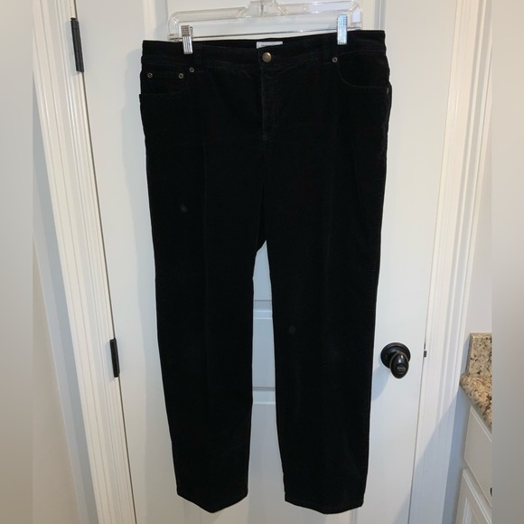 Charter Club Pants - Black Corduroy Charter Club 14 petite pants